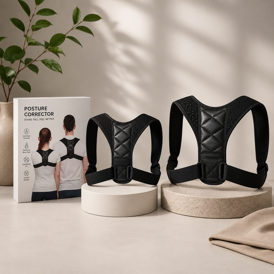 Adjustable Posture Corrector Brace for Men & Women – Back Support Shoulder Straightener