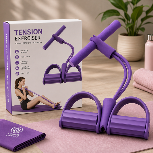 Portable Resistance Band Pedal Exerciser