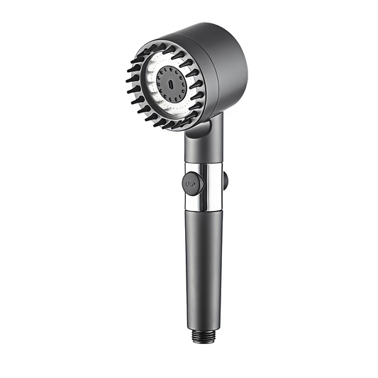 Household bathtub high-pressure shower nozzle turbine handheld shower nozzle