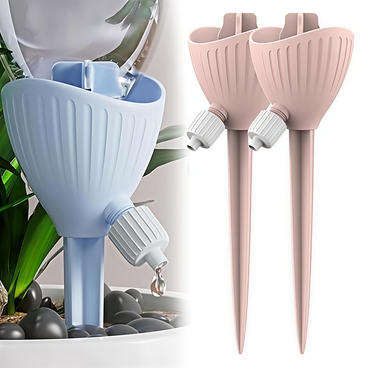 Self-Watering System Stakes Plastic (Pack of 2)