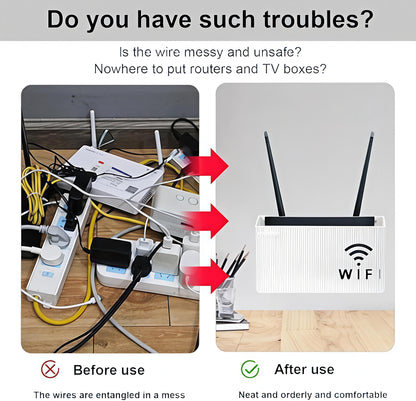 WiFi Router Holder Wall Mount