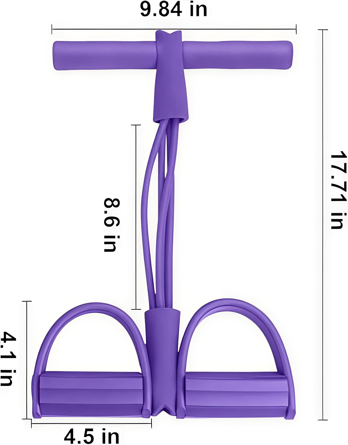 Portable Resistance Band Pedal Exerciser