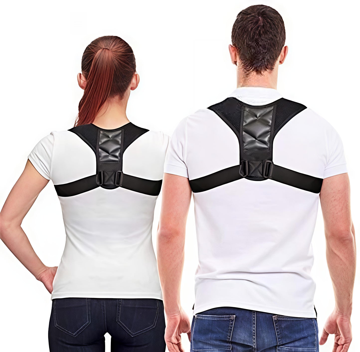 Adjustable Posture Corrector Brace for Men & Women – Back Support Shoulder Straightener