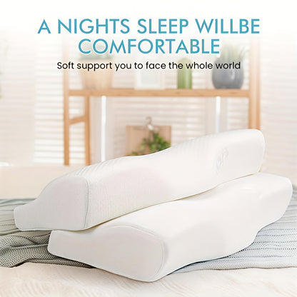 Ergonomic Memory Foam Cervical Pillow – Orthopedic Neck Support Pillow for Sleeping