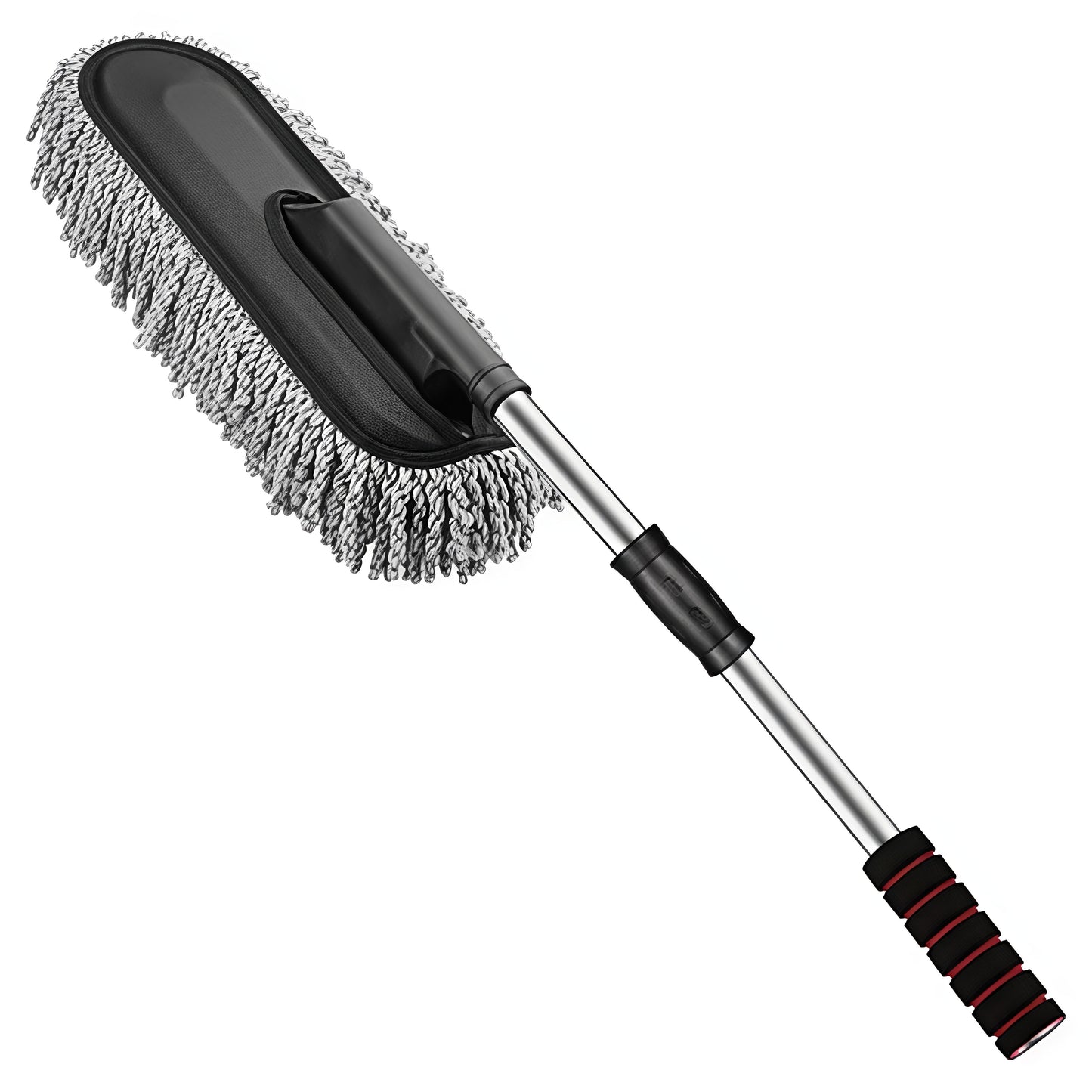 Extendable Microfiber Car Duster – Scratch-Free Soft Cleaning Brush