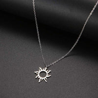 Ethnic Sun Necklace - Pendant